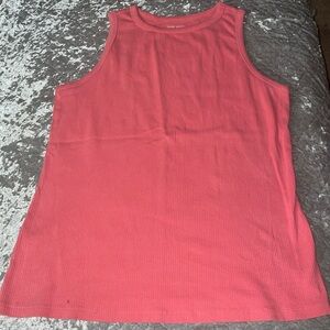 Nine West Ribbed Coral Tank Top - Size XL Excellent condition.